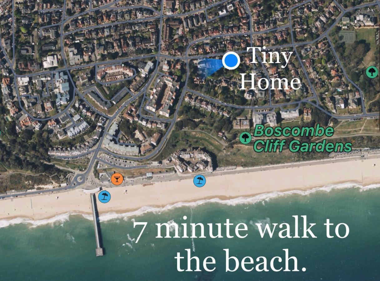 Tiny Home, Boscombe Manor Bournemouth Exteriör bild